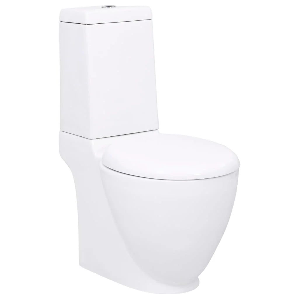 WC in ceramica con scarico posteriore sedile WC bianco 02_0003562