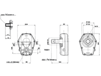 Moltiplicatore pompe idrauliche gruppo 3 attacco 3/8 maschio rapporto 1:3,8