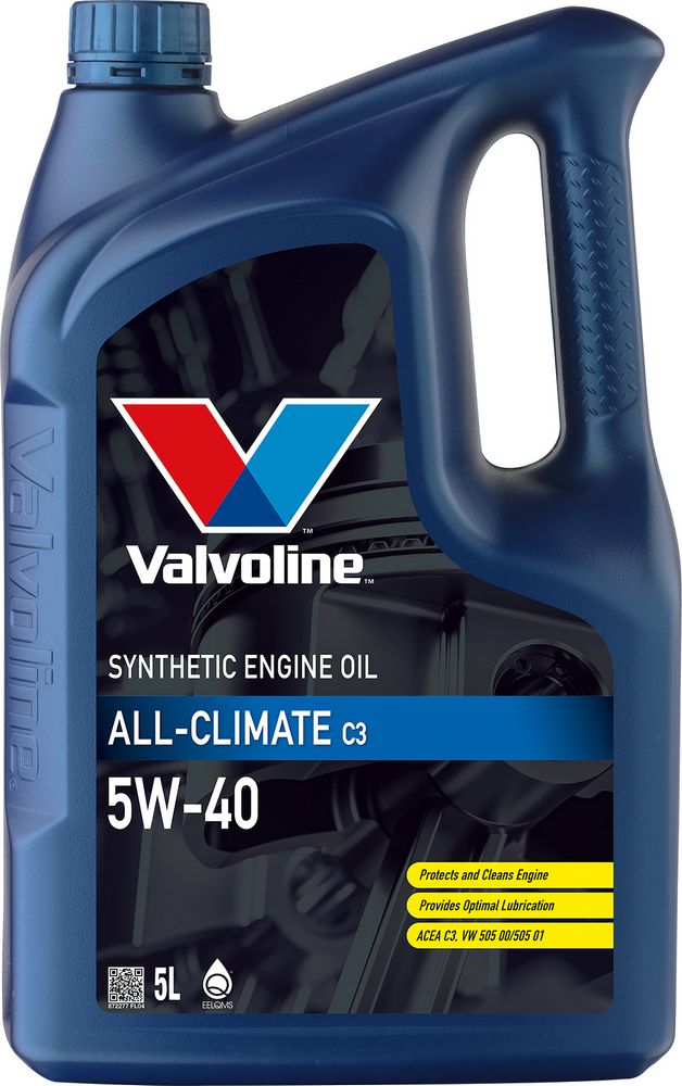 Olio Motore All-Climate C3 5W-40 5L Lubrificante Auto Sintetico di qualitÃ .