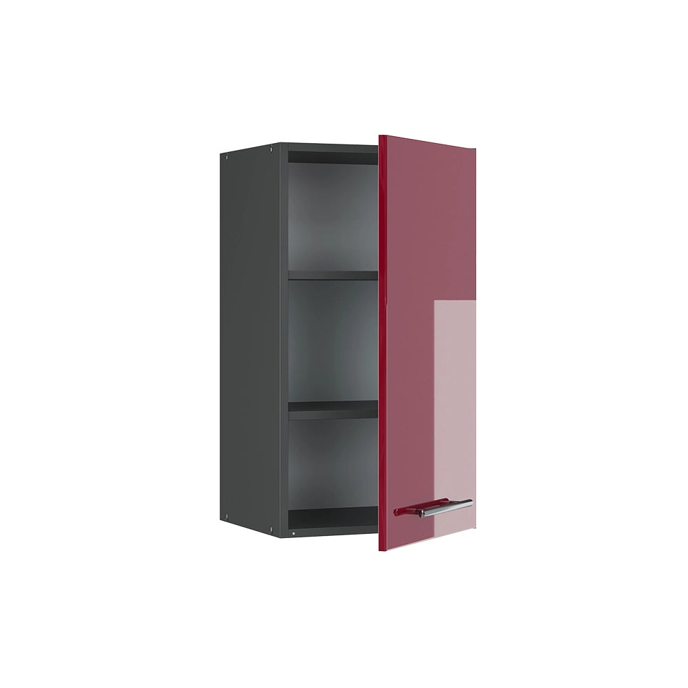 Pensile da cucina Fame-Line Bordeaux lucido/Antracite 40 cm Vicco