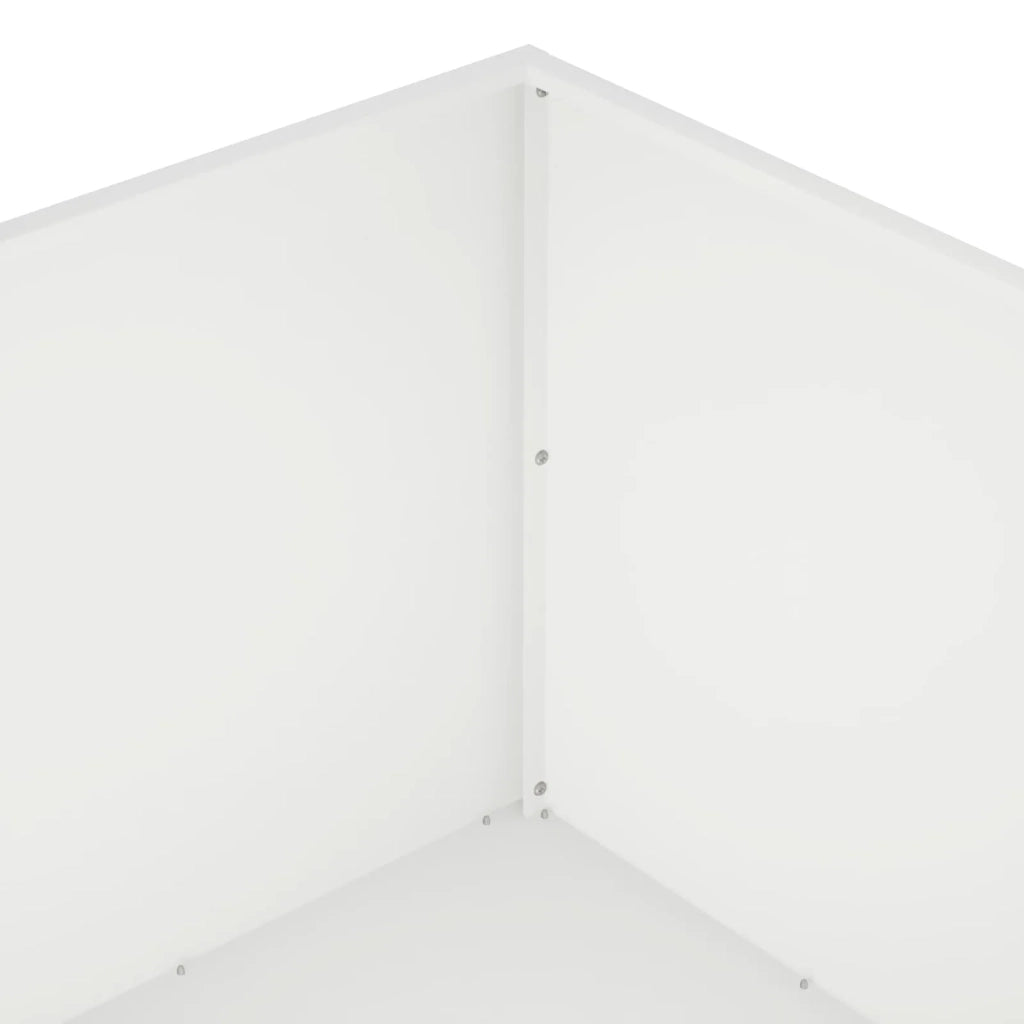 Vaso da giardino 2 pz Bianco 100 x 100 x 40 cm 8005123