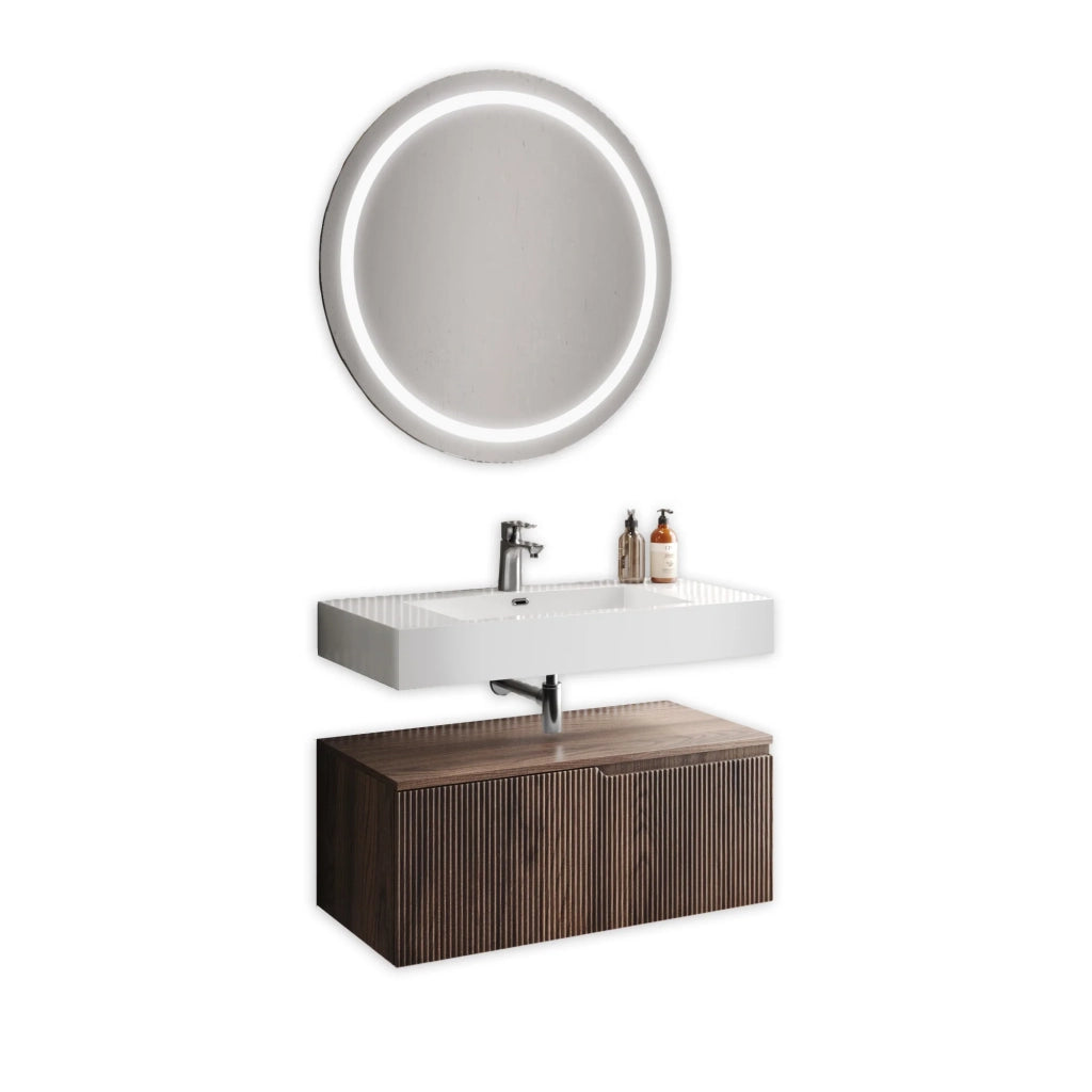 Composizione 3 pezzi VENERE rovere rio