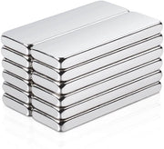 Magnetici 12 pezzi forti magneti piani, 30 x 10 x 3 mm magneti neodymium extra forti magneti rettangolari per lavagne bianche, lavagne magnetiche, pannelli magnetici magneti forti per armadi cucina, ufficio