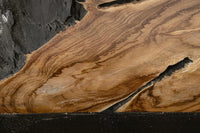 Consolle Teak Marrone Rustica da Interno 120x40 cm - MIA