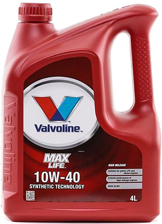 Olio Motore maxLife 10W-40 4L Lubrificante Auto Sintetico di prima qualitÃ .