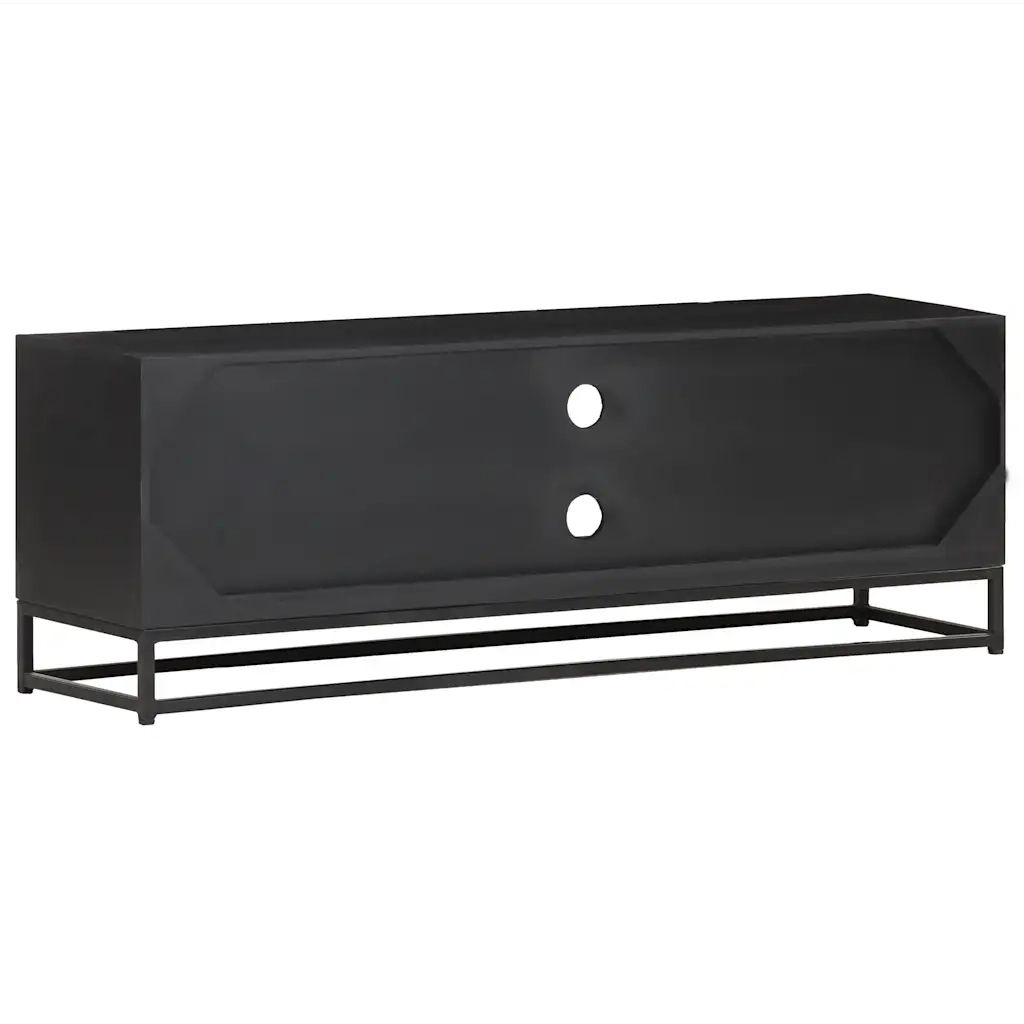 Mobile Porta TV 120x30x40 cm in Legno Massello di Mango 323496