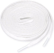 Cinture per sneakers resistenti di alta qualità, bianche, 90 cm - Set da 5 - Unisex - Cavo di alta qualità - Cinture sportive