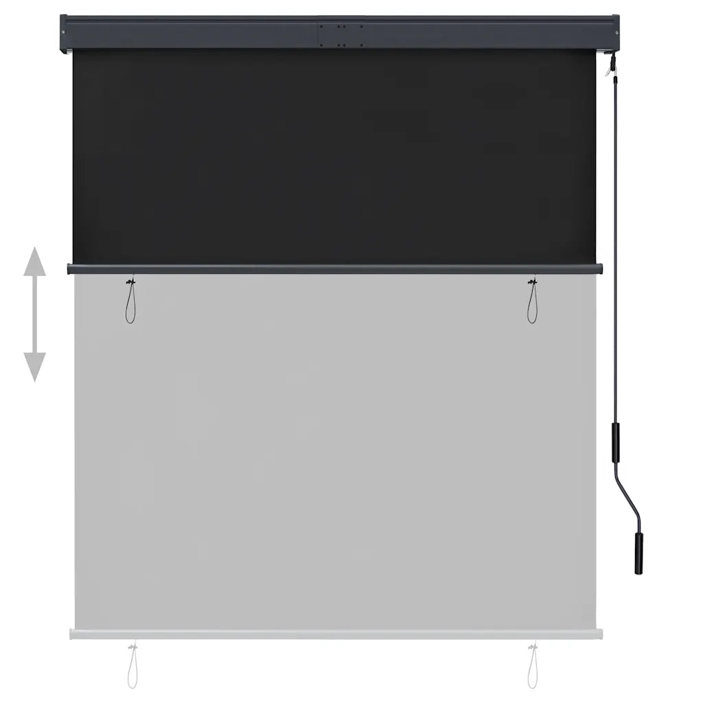 Tenda a rullo | Tenda avvolgibile per Esterni 140x250 cm Antracite