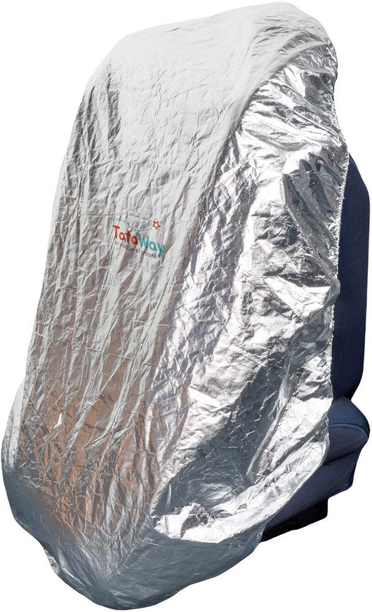 Copriseggiolino termico universale per la tua auto. Evita il surriscaldamento, protegge dal calore e dai raggi solari il seggiolino dei tuoi bambini.
