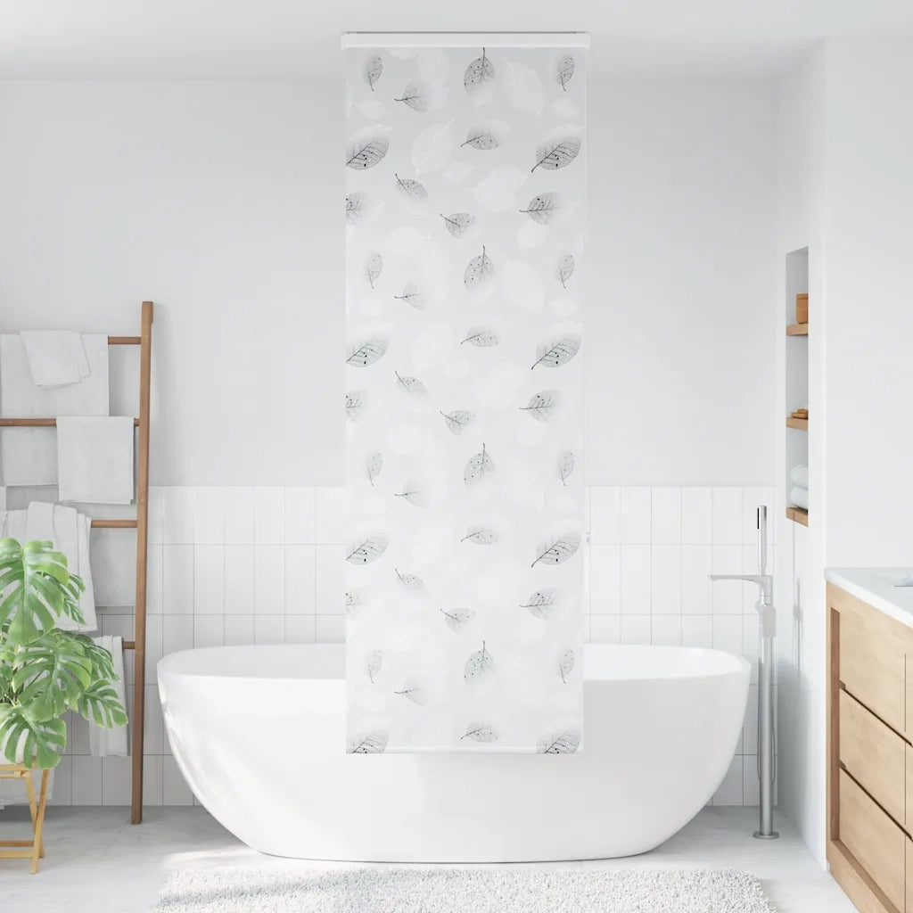 Tenda a Rullo per Doccia Cassonetto 60x240 cm Larghezza Tessuto