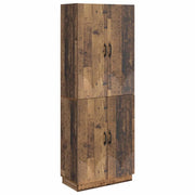 Set di armadi 2 pcs Legno antico Legno ingegnerizzato