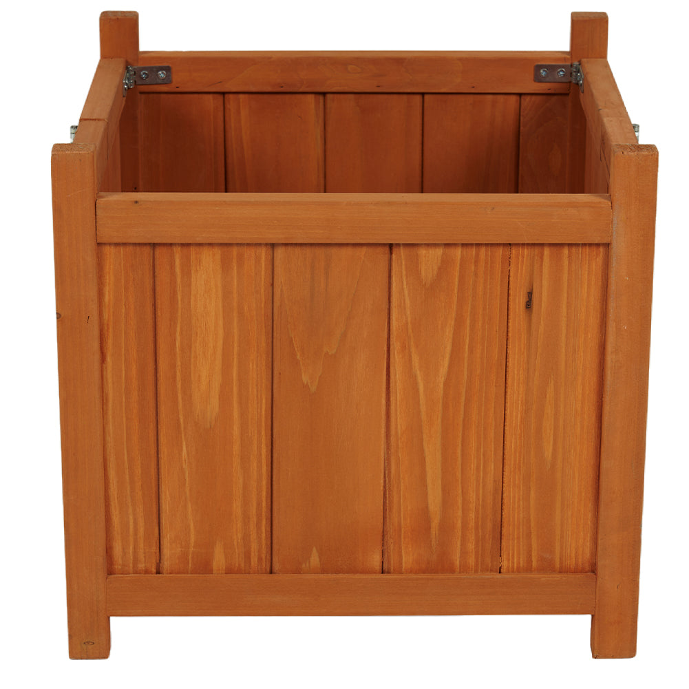 Fioriera Legno Pieghevole Vaso Fiori Piante Giardino Salvaspazio 38x38x35cm