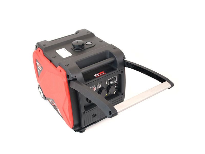 Generatore monofase Genmac GR3500EiN tipo inverter 3.5kW max carrello integrato