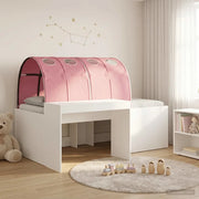 Letto con Tunnel 4 pcs Rovere Artigianale e Rosa 3423656
