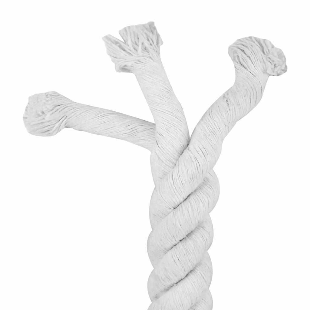 Corda Bianco 6 x 6 x 500 cm Cotone 42011889