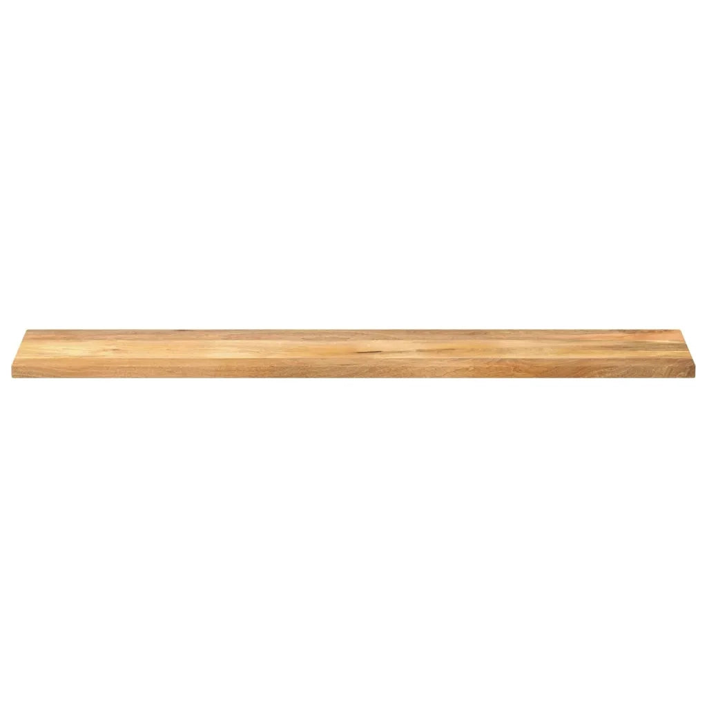 Piano per Tavolo 160x40x2,5cm Rettangolare Legno Massello Mango 371454