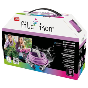 KIT IKON TUBO ESTENSIBILE 1/2 ROTOLO 10 MT. COLOR LAVANDA