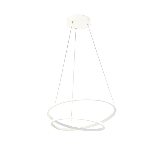 Lampada pendente Modern in Alluminio Nola Bianco