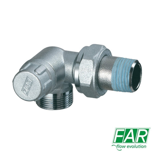 Detentore ad Angolo DX 3/8" FAR 1117 per Radiatore
