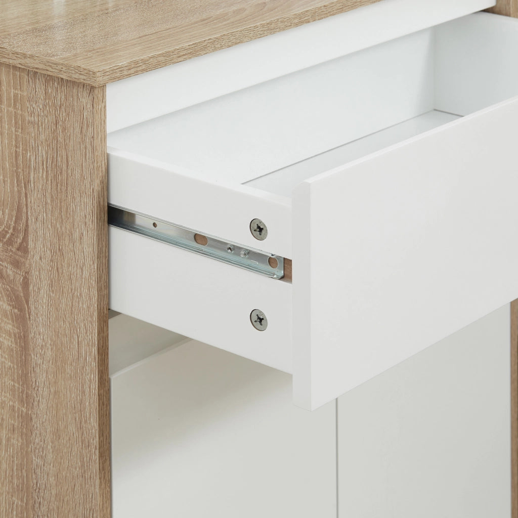 Mobiletto Bagno Armadietto Sottolavabo ¨C zephmum ¨C Bianco Legno 60x30x90