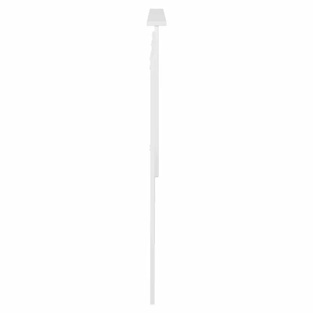 Testiera-Testata-Testiera Decorativa Bianco Lucido 150 cm Legno multistrato 871001