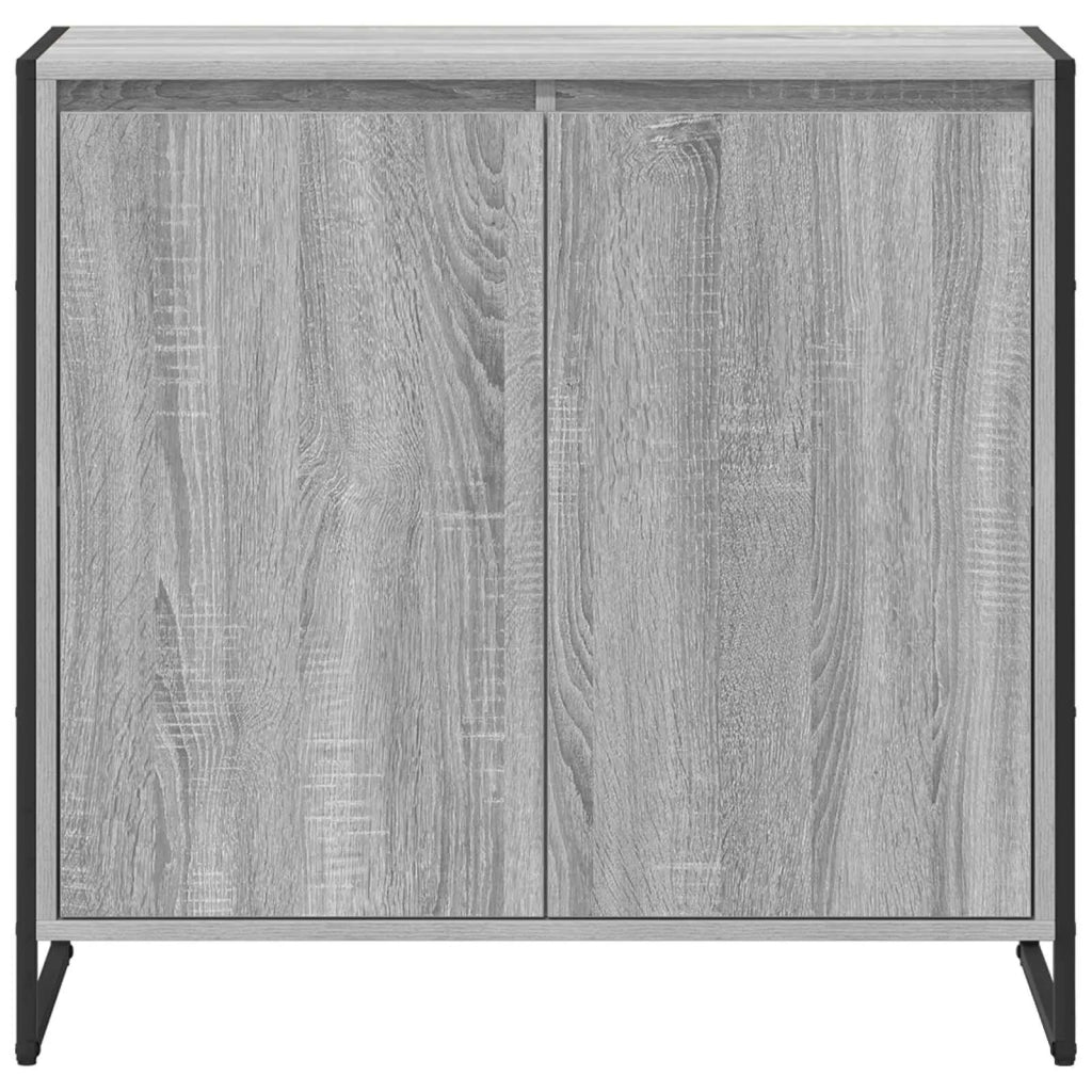 Mobile laterale | Tavolo laterale | Tavolino Grigio Sonoma 79 x 36 x 75 cm Legno multistrato