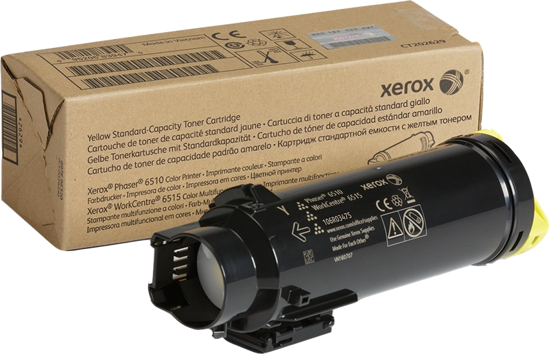 Xerox Cartuccia toner Giallo a Capacità standard da 1000 Pagine per Phaser® 6510, WorkCentre® 6515 (106R03475)