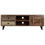 Mobile Porta TV 118x30x40 cm in Legno Massello di Mango 247330