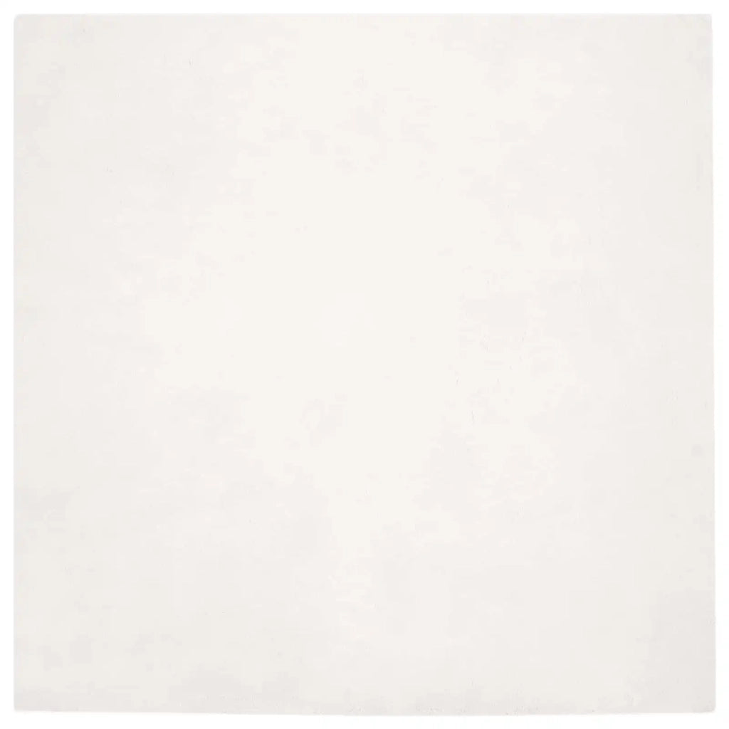Tappeto antiscivolo in sintetica di coniglio OLITE Bianco 42021619