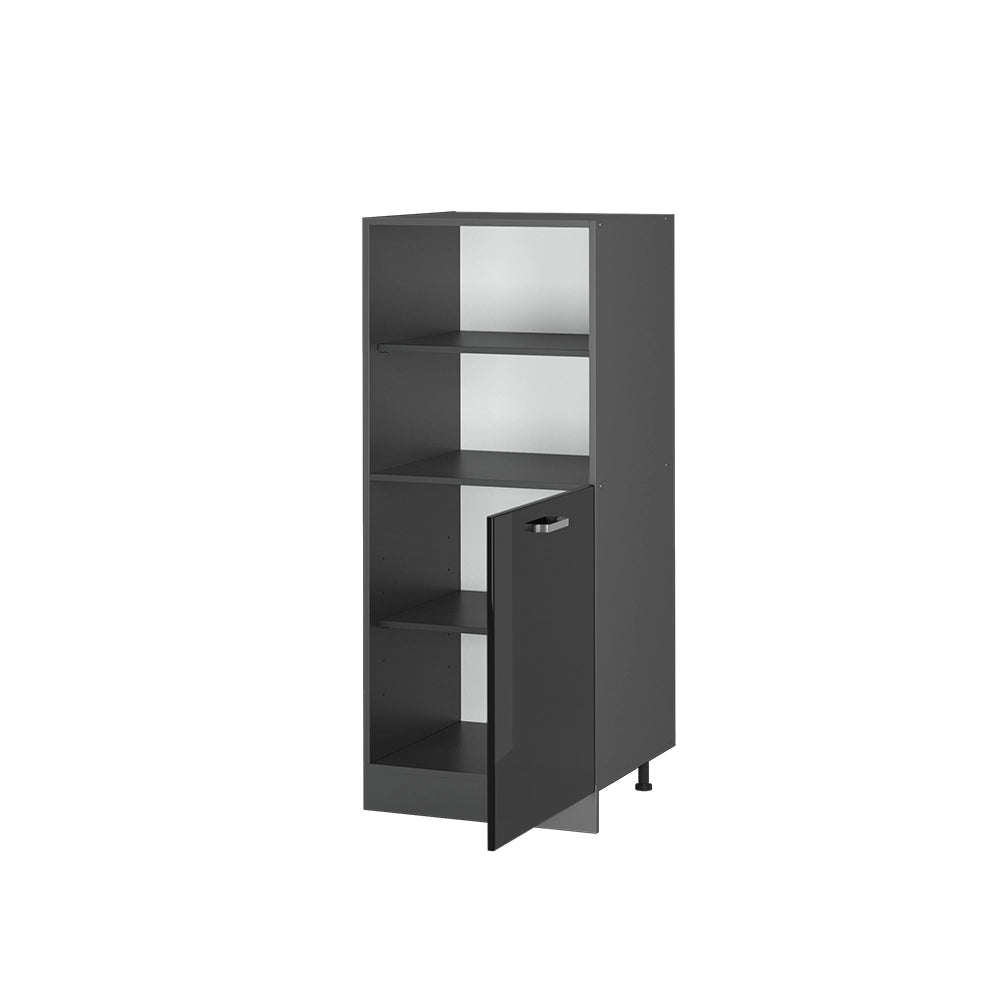 Vicco Mobile per forno da incasso Nero lucido 60 cm