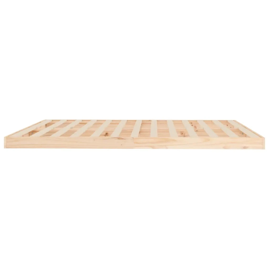 Giroletto senza Materasso-Struttura Letto 180x200 cm in Legno Massello di Pino 487300