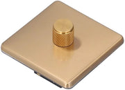Dimmer in ottone - Resistente, elegante e duraturo per uso domestico (illuminazione a luce liscia)