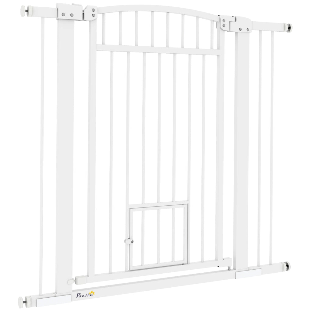 Barriera Sicurezza per Cani ¨C zephmum ¨C Bianco 76-104 cm