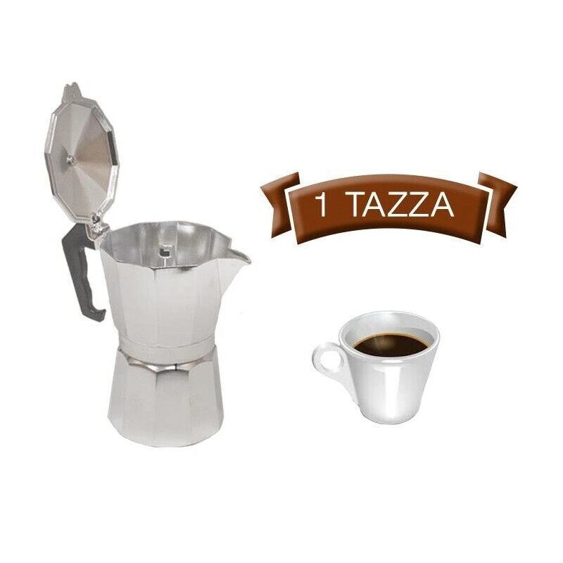 MAURY'S CAFFETTIERA MICA LA MOKA DA 1 TAZZA