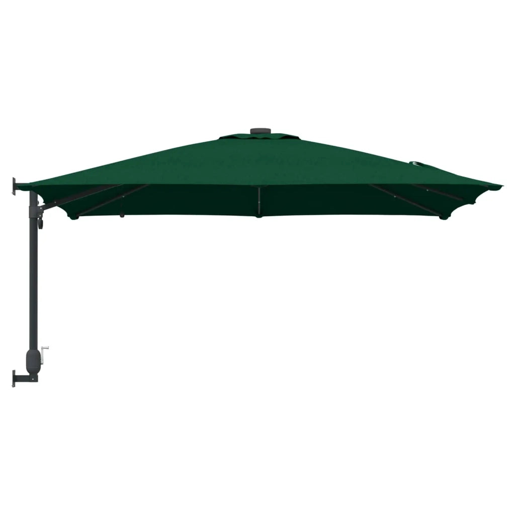 Ombrello da giardino-Ombrellone da spiaggia Verde 248,5 x 247,5 x 160 cm 238653