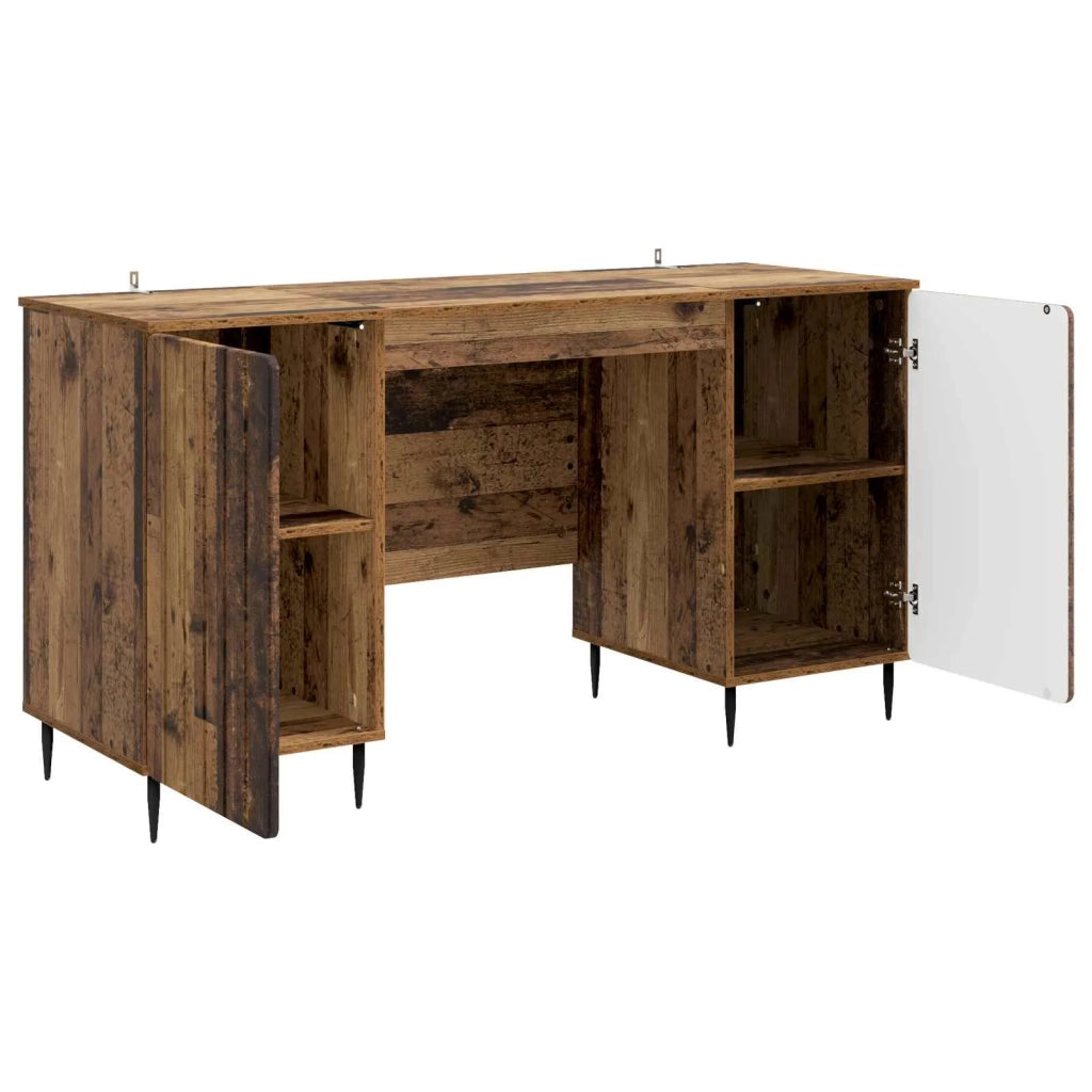 Scrivania Legno antico 142,5 x 50 x 75 cm Legno ingegnerizzato 3414592