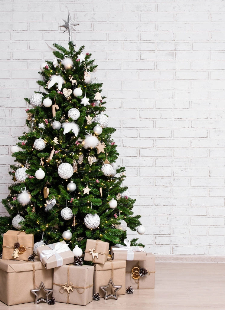 Albero di Natale Sugarplum, Albero artificiale extra folto, Albero effetto reale in PVC, 166 rami, Altezza cm 120