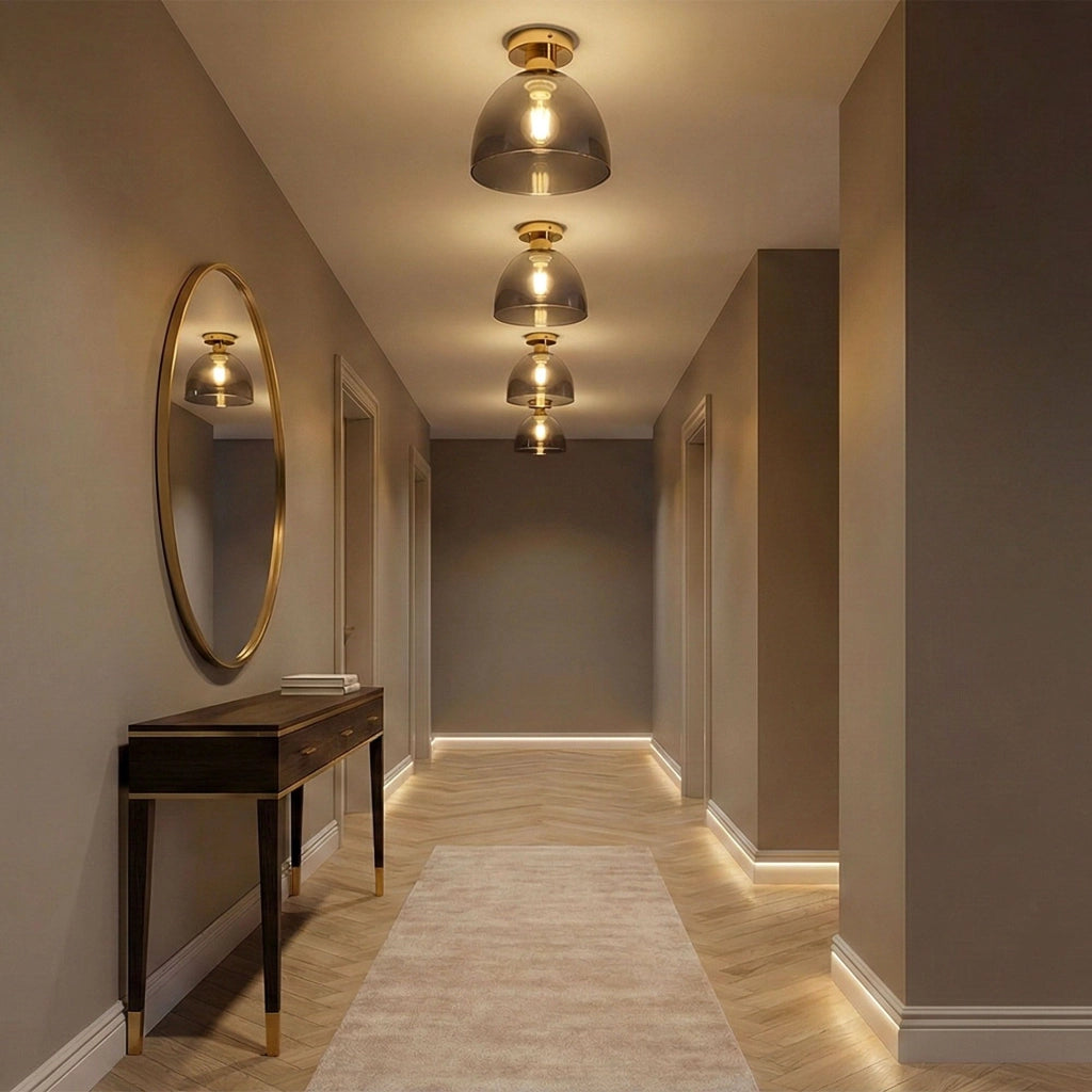 Lampada Da Soffitto APP1302-1C Gold