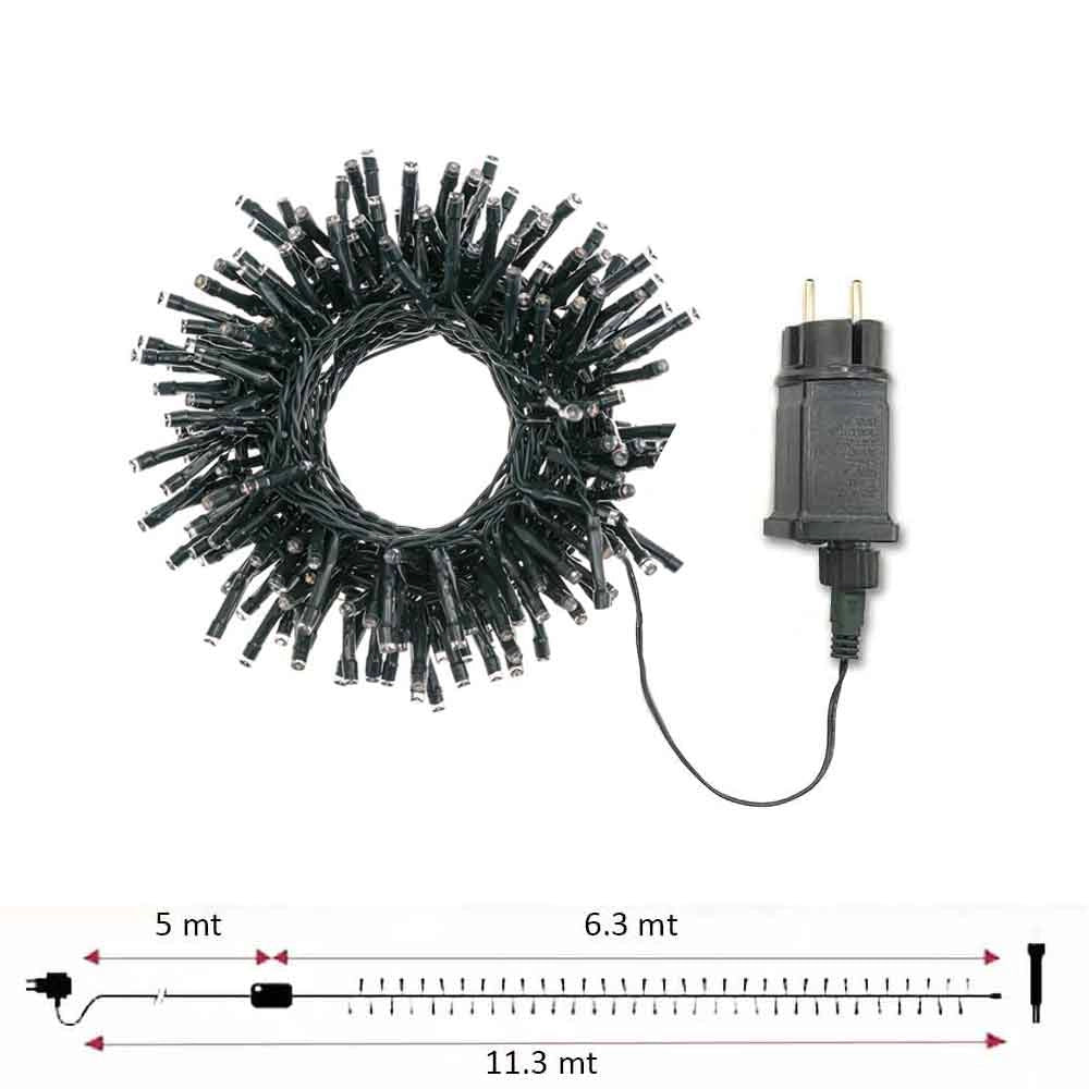 Nonsoloinformatica Luci Natale Fredde 180 LED