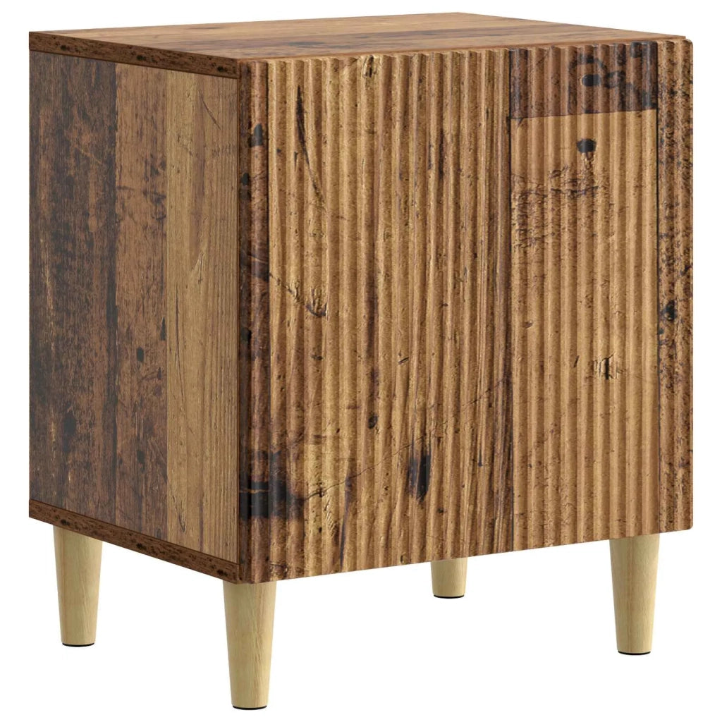 Armadio da Notte 2 pcs Legno antico 43 x 34,5 x 50 cm 894582