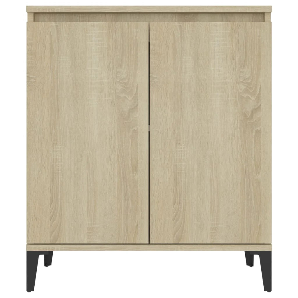 Buffet credenza cassettiera armadio mobile contenitore organizer cucina soggiorno rovere Sonoma 60 x 35 x 70 cm legno ingegnerizzato marrone 02_0031607