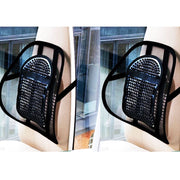 Trade Shop - 2 Supporti Lombare Auto Schiena Cuscino Relax Per Schiena Per Postura Corretta -