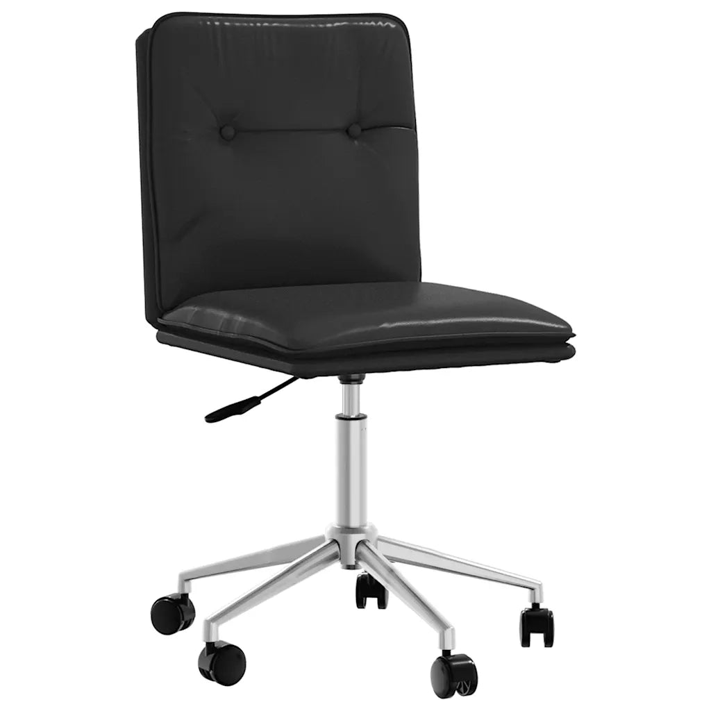 Sedie da Pranzo 6 pz Nere in Similpelle 3315716