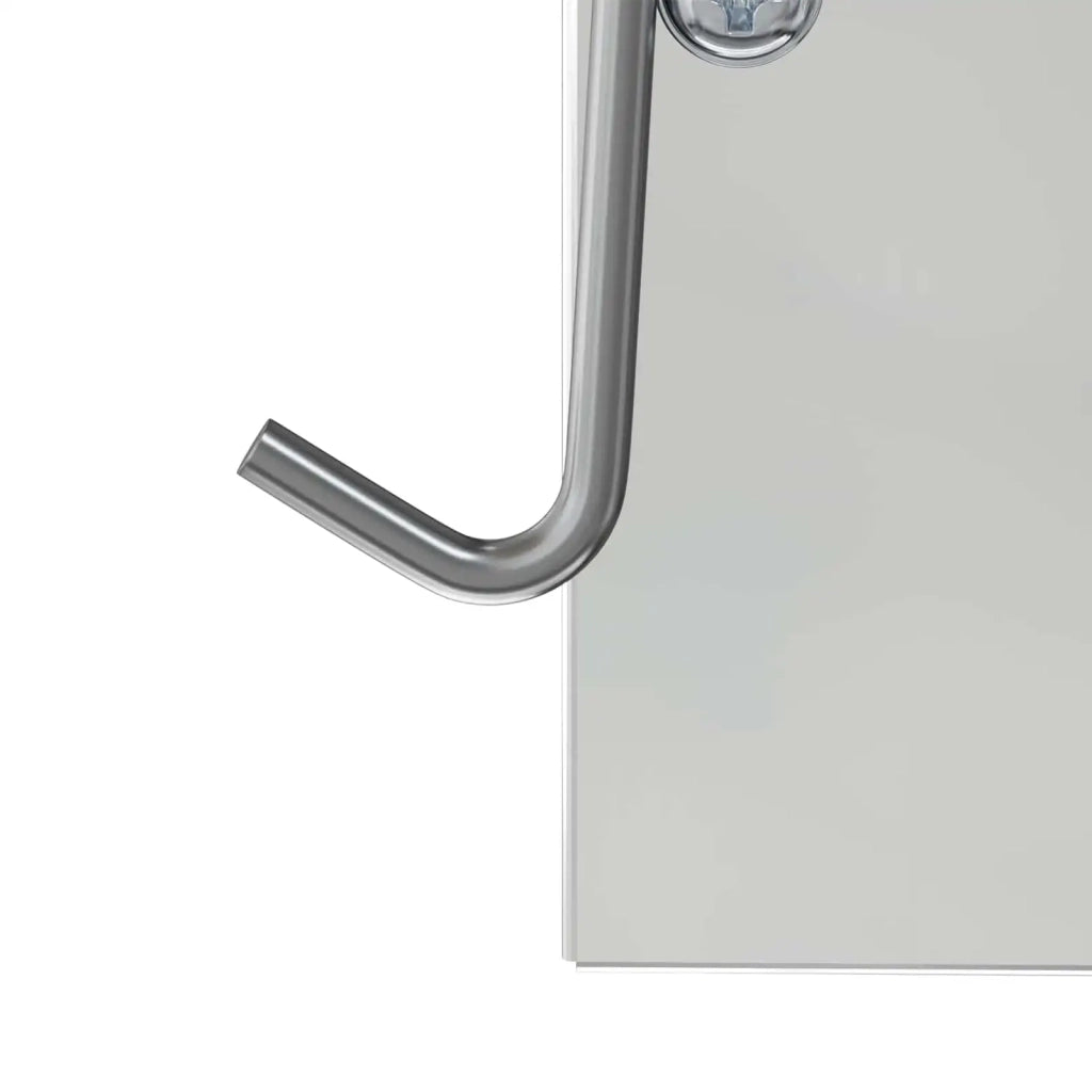 Mangiatore per conigli Argento 12,5 x 12,5 x 25 cm CFW8039097