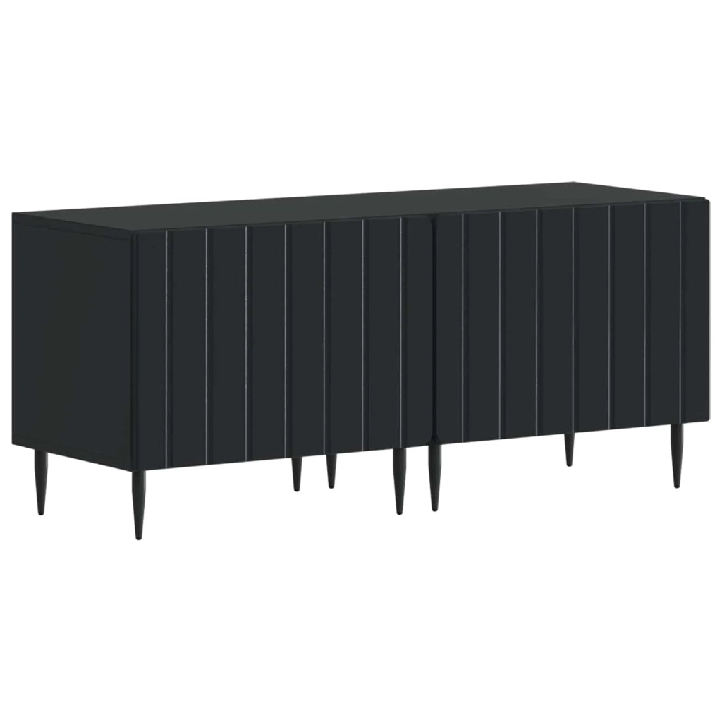 Mobile TV LED a 5 pezzi Nero Legno ingegnerizzato 3416514