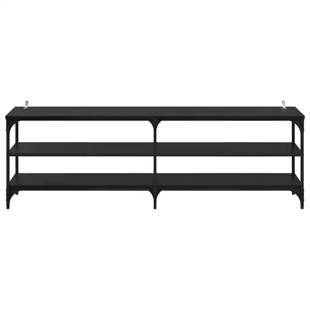 Mobile TV-Credenza per TV-Console TV Rovere Nero 160 x 30 x 50 cm