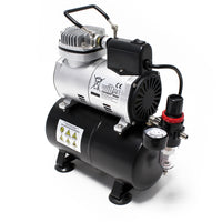 Compressore per aerografo AF186 con serbatoio riduttore di pressione 4 bar Start-stop automatico