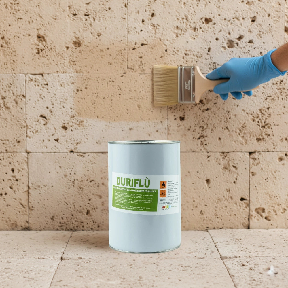 Duriflù oleo-idrorepellente sintetico trasparente per superfici *** formato 15 lt, confezione 1