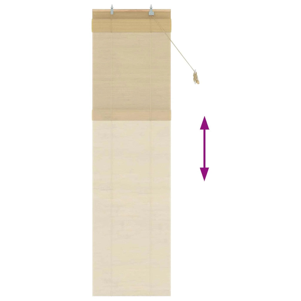 Tenda a rullo Naturale 70 x 220 cm Bambù 42040575