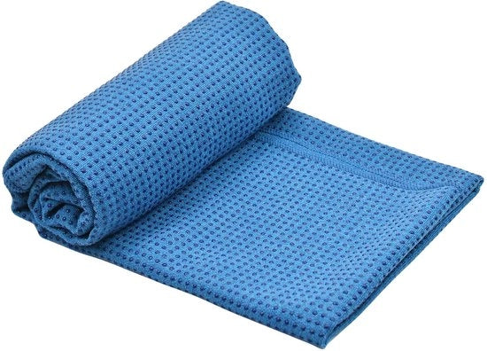 Asciugamano Yoga Antiscivolo - Microfibra - Sacchetto - 183 cm x 63 cm - Assorbimento della Transpirazione - Resistente alla Luce - Asciugamano Yoga